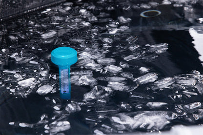 Water thermometer dual scale display