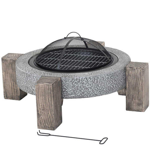 Lifestyle Calida MGO Fire Pit With Removable Grill