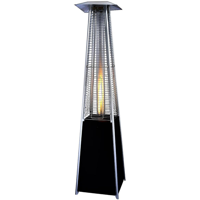 Lifestyle Tahiti II 13kW Black Pyramid Flame Heater