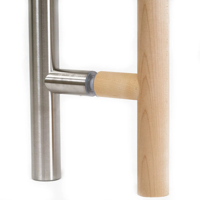 Maple Sauna Door Handle - Guardsman Style Handle