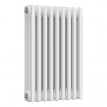MaxHeat Evesham White Horizontal Traditional 3-Column Radiator