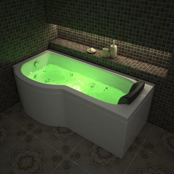 Milan Whirlpool P Shape Bath