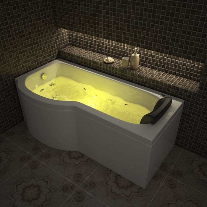 Milan Whirlpool P Shape Bath