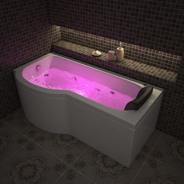 Milan Whirlpool P Shape Bath