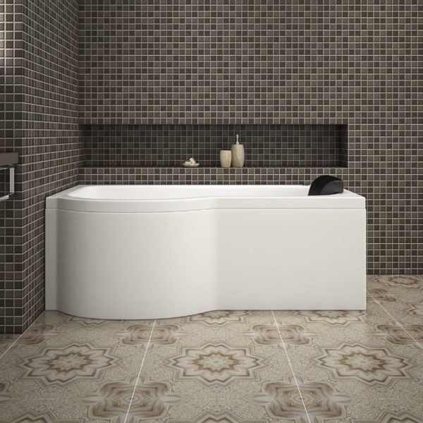 Milan Whirlpool P Shape Bath