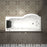 Milan Whirlpool P Shape Bath