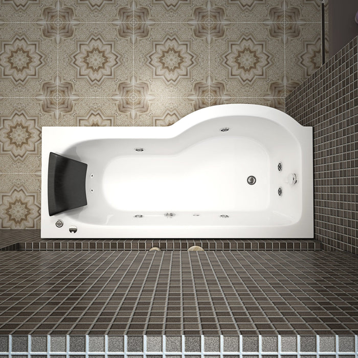 Milan Whirlpool P Shape Bath
