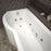 Milan Whirlpool P Shape Bath