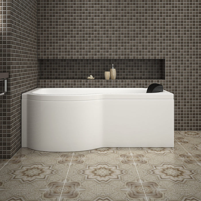 Milan Whirlpool P Shape Bath
