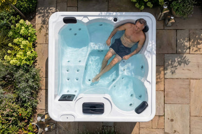 lay-Z-Spa Monte Carlo hot tub seating detail