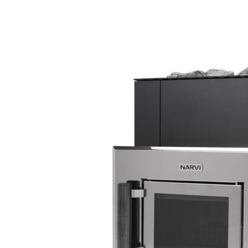 Narvi Kuru 14 Through-the-Wall Wood-Burning Sauna Heater