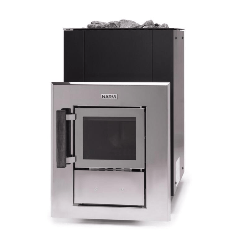 Narvi Kuru 14 Through-the-Wall Wood-Burning Sauna Heater