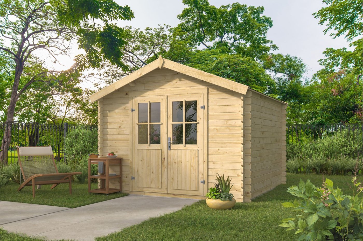 Noja Combo Shed 2.98 x 2.98m