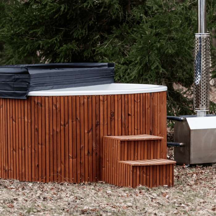 Wood-Fired Hot Tub (External Heater)