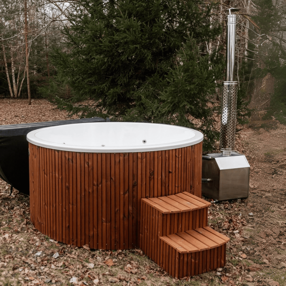 Wood-Fired Hot Tub (External Heater)