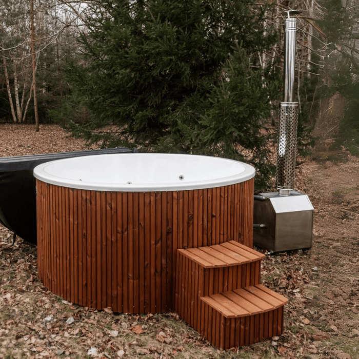 Wood-Fired Hot Tub (External Heater)