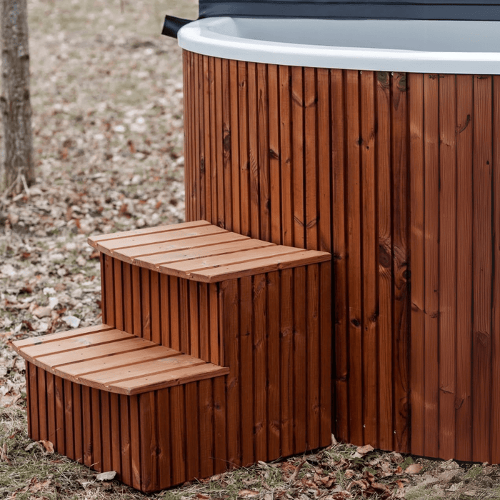 Wood-Fired Hot Tub (External Heater)