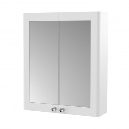 Classique 600mm 2-Door Mirrored Bathroom Cabinet