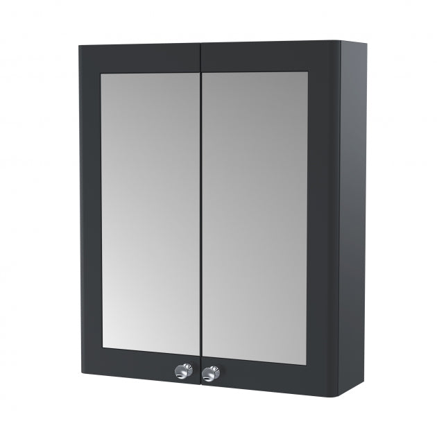 Classique 600mm 2-Door Mirrored Bathroom Cabinet