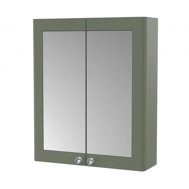 Classique 600mm 2-Door Mirrored Bathroom Cabinet