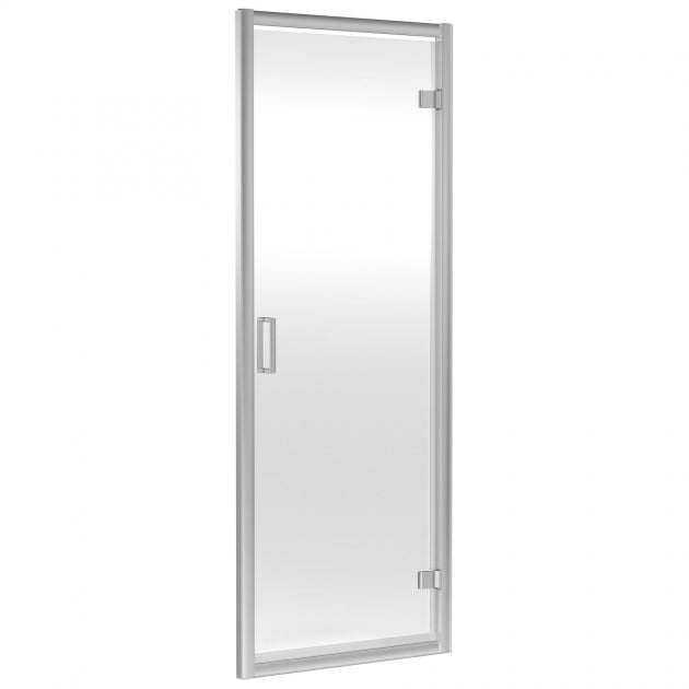 Rene Polished Chrome Hinged Shower Door - 6mm Glass