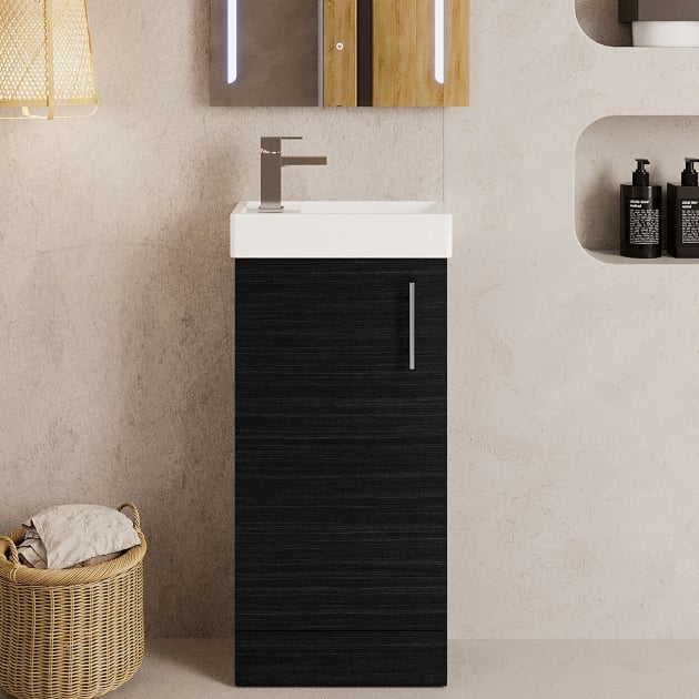 Vault 400mm 1-Door Floor Standing Vanity Unit