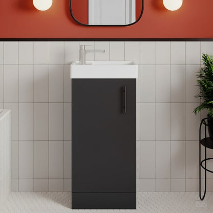 Vault 400mm 1-Door Floor Standing Vanity Unit