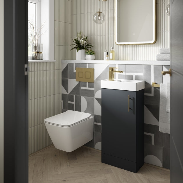 Vault 400mm 1-Door Floor Standing Vanity Unit