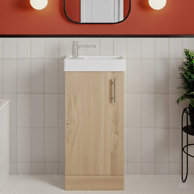 Vault 400mm 1-Door Floor Standing Vanity Unit