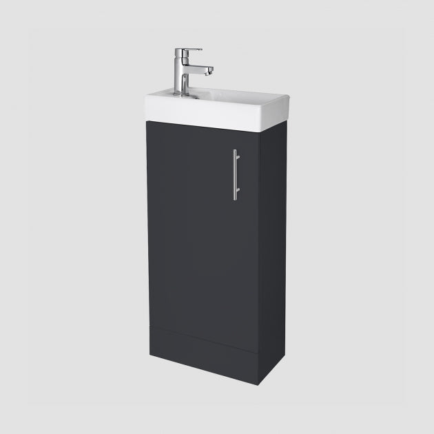 Vault 400mm 1-Door Floor Standing Vanity Unit