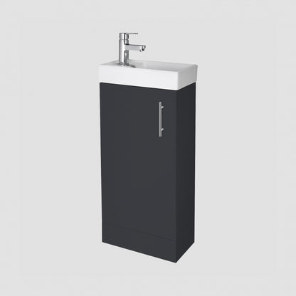 Vault 400mm 1-Door Floor Standing Vanity Unit