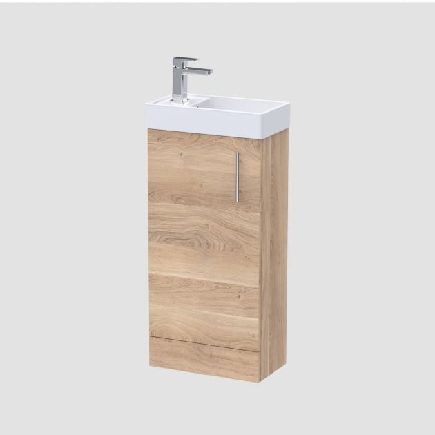 Vault 400mm 1-Door Floor Standing Vanity Unit