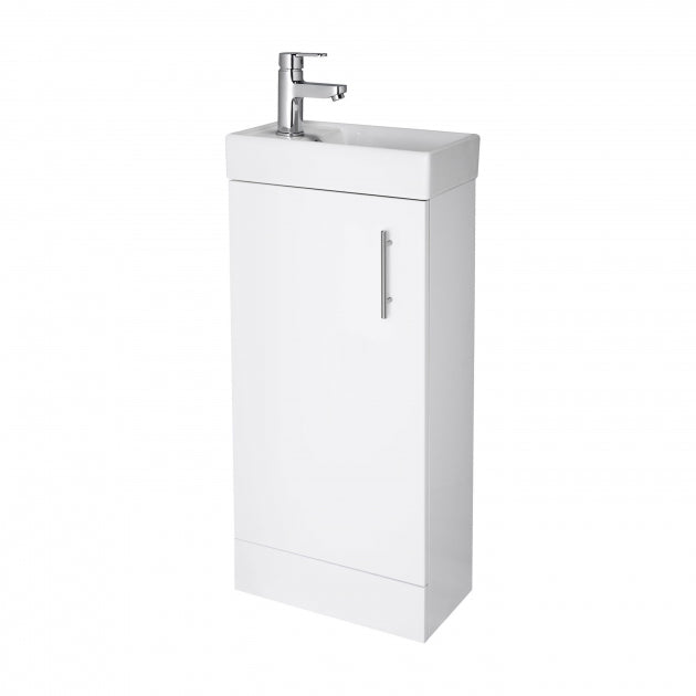 Vault 400mm 1-Door Floor Standing Vanity Unit