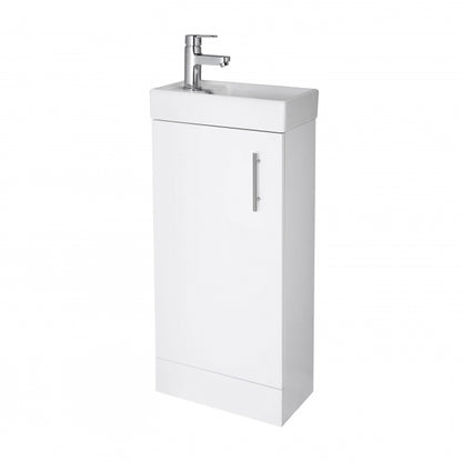 Vault 400mm 1-Door Floor Standing Vanity Unit