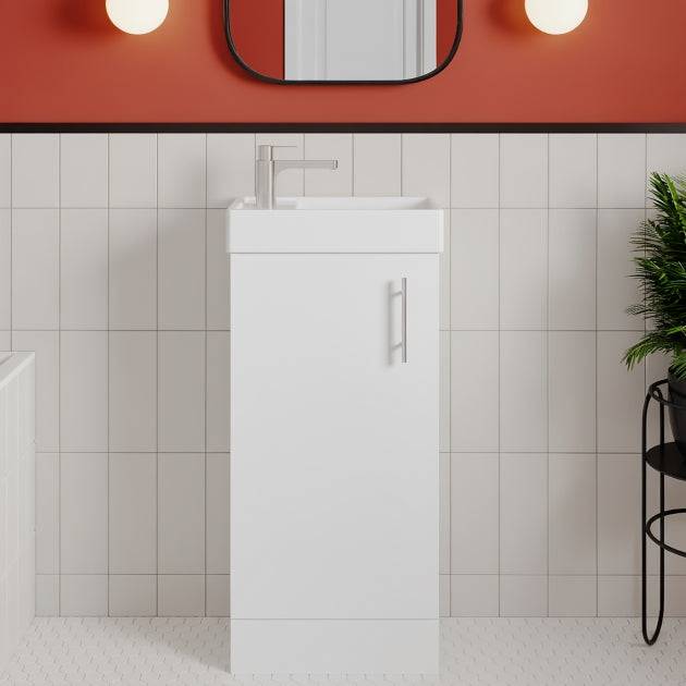 Vault 400mm 1-Door Floor Standing Vanity Unit
