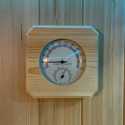 V2 Hybrid-Heating 4 Person Sauna Infrared & Electric Stove Sauna