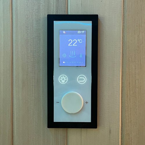 V2 Hybrid-Heating 4 Person Sauna Infrared & Electric Stove Sauna