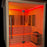 Outdoor Hybrid-Heating 4 Person Infrared & Electric Stove Sauna 2m x 2m