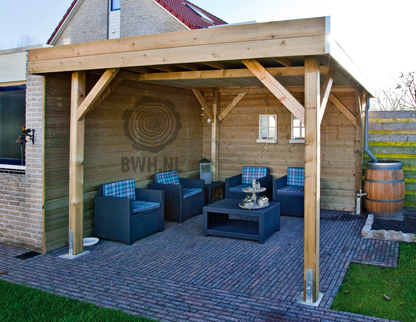 Medium Modern Gazebo 3.65 x 3.65m