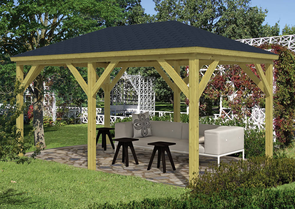 Grande Open Gazebo 2.9x4.9m