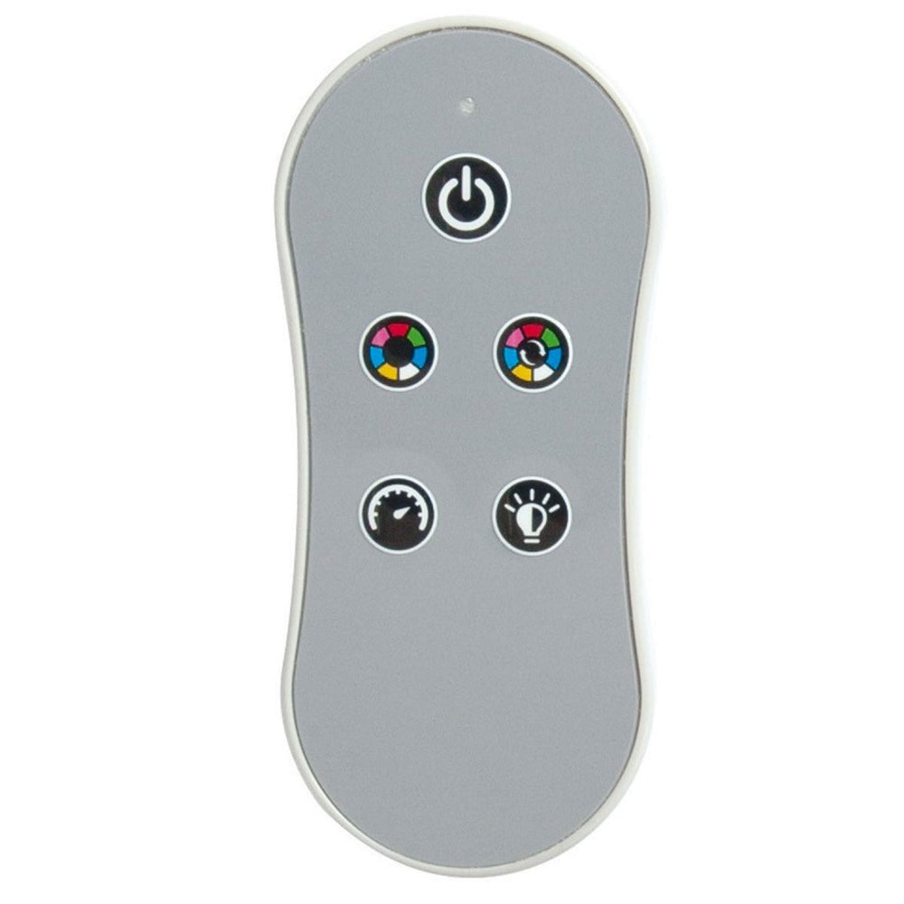 Lay-Z-Spa LED remote control button layout