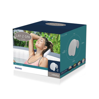 Lay-Z-Spa pillow pack retail packaging