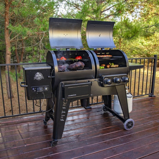 Pit Boss Navigator 1230 Gas and Pellet Combination Grill