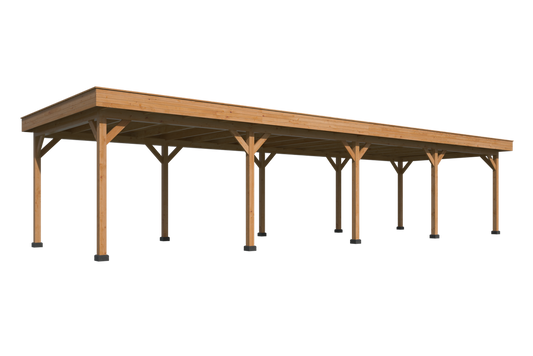 Douglas Fir Gazebo Phoebe 13.03m x 4.3m Large