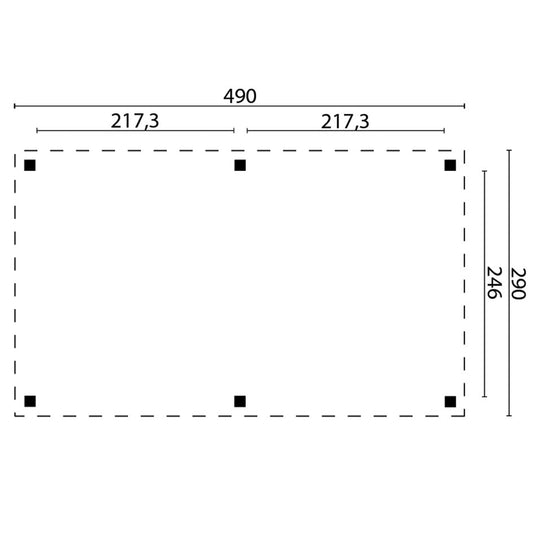 Samos Douglas Gazebo 2.9m x 4.9m