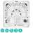 Platinum Spas Arum 129-Jet 5 Person Hot Tub