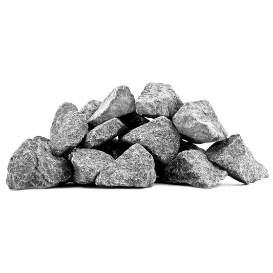 Helo Vulcanite sauna stones 20kg box, small size under 10cm