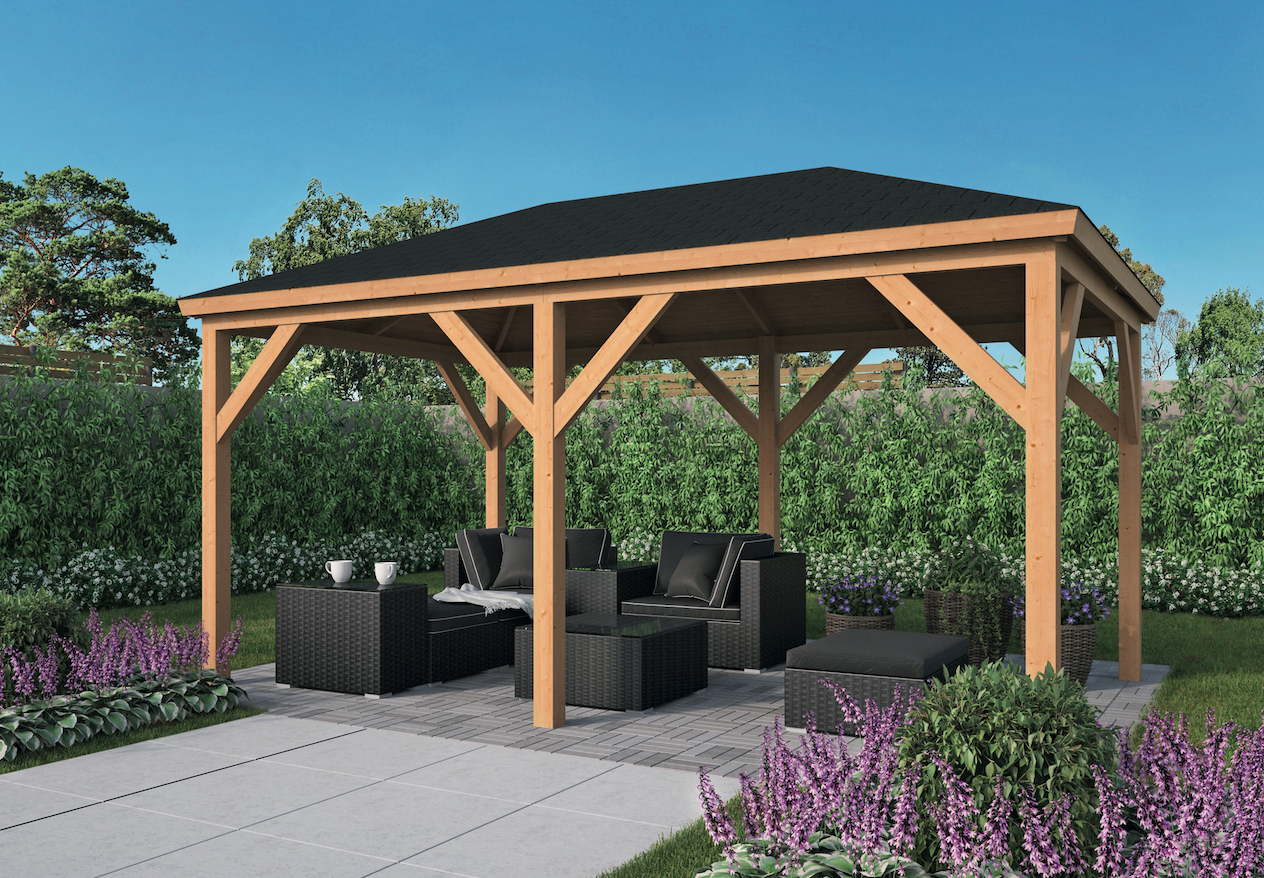 Samos Douglas Gazebo 2.9m x 4.9m