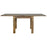 Extendable Butterfly Dining Table IN021 Solid Mango Wood Oak Finish