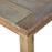 Extendable Butterfly Dining Table IN021 Solid Mango Wood Oak Finish